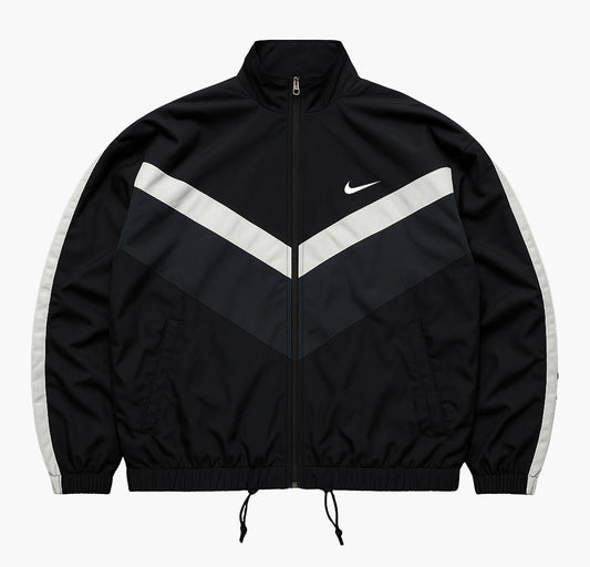 Nike Vintage Black/Grey/White Track Jacket (M)