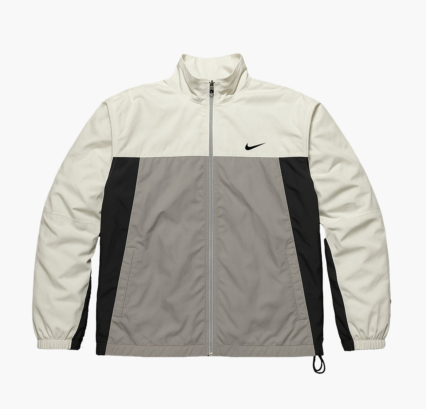 Nike Vintage White/Grey Track Jacket (XL)