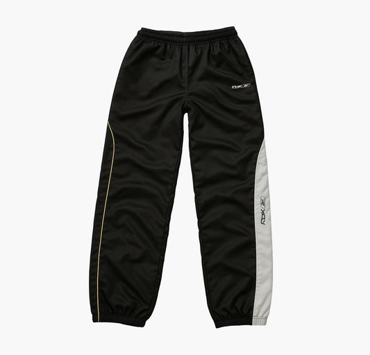 Reebok Black Polyester Jogging Pants (XL)