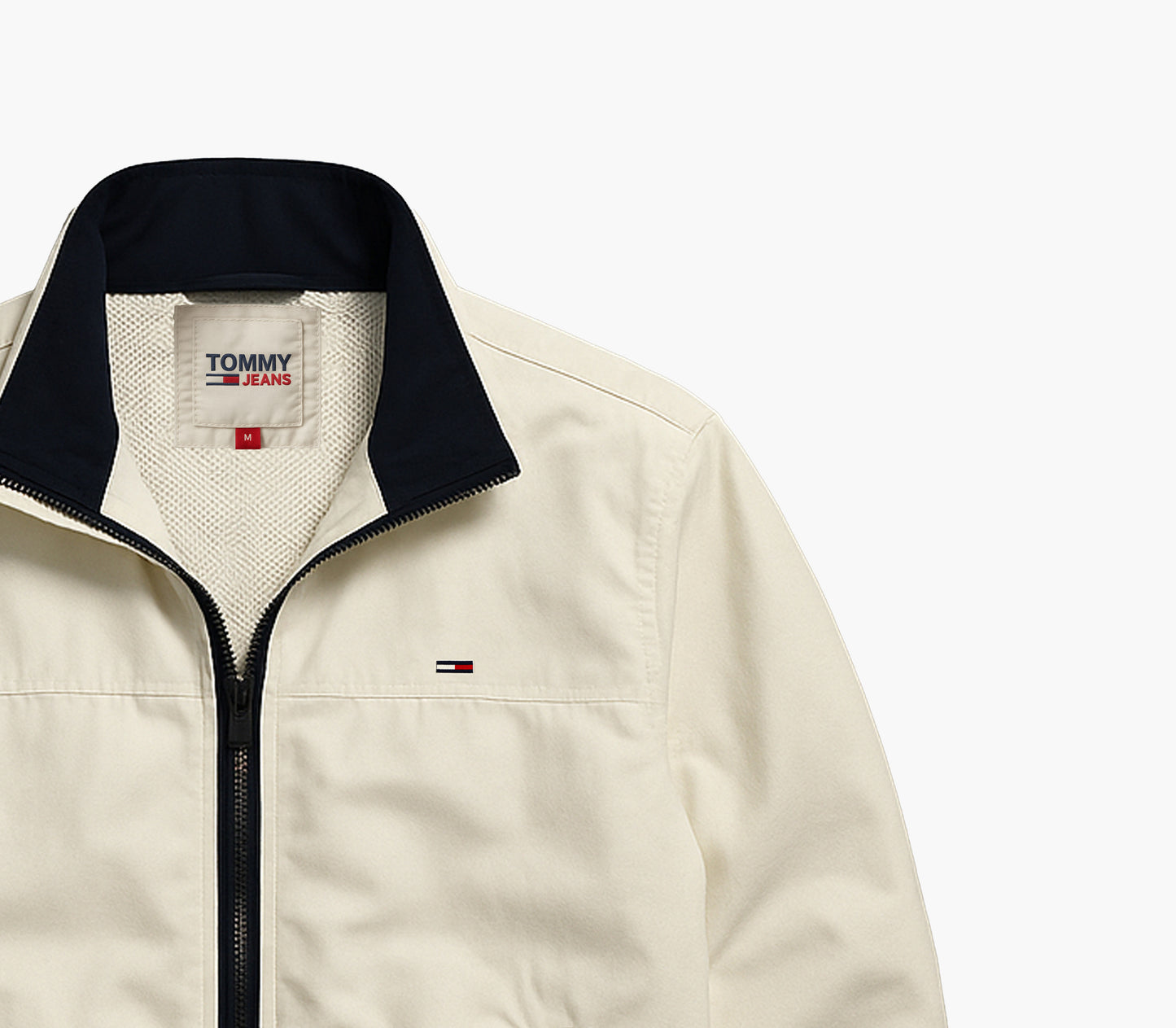 Tommy Hilfiger White/Black Classic Jacket (M)