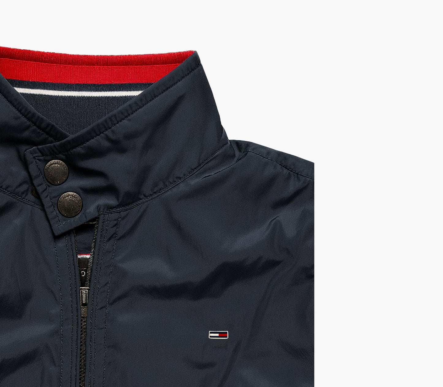 Tommy Hilfiger Navy Blue Collar Jacket (S)