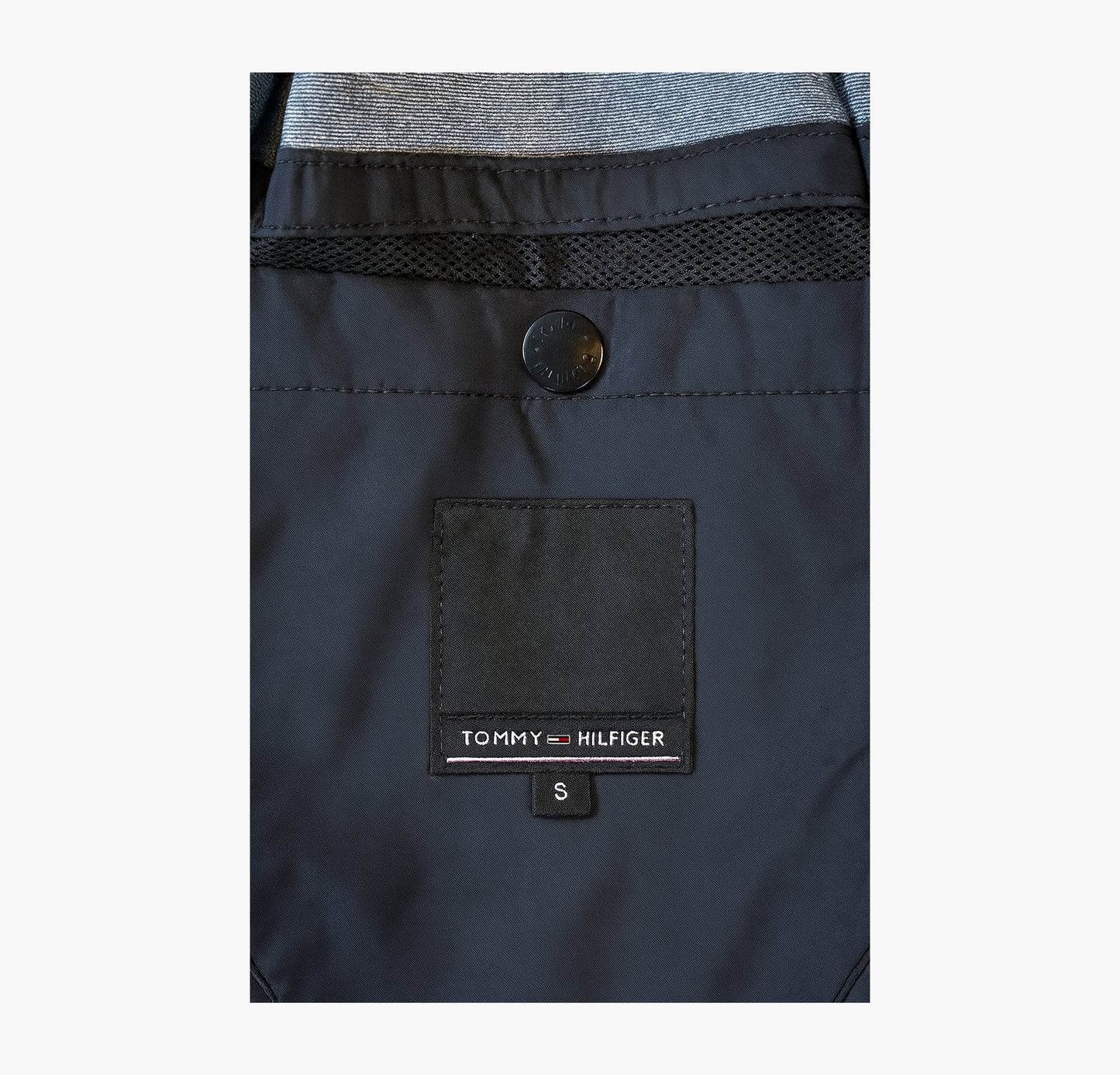 Tommy Hilfiger Navy Blue Collar Jacket (S)