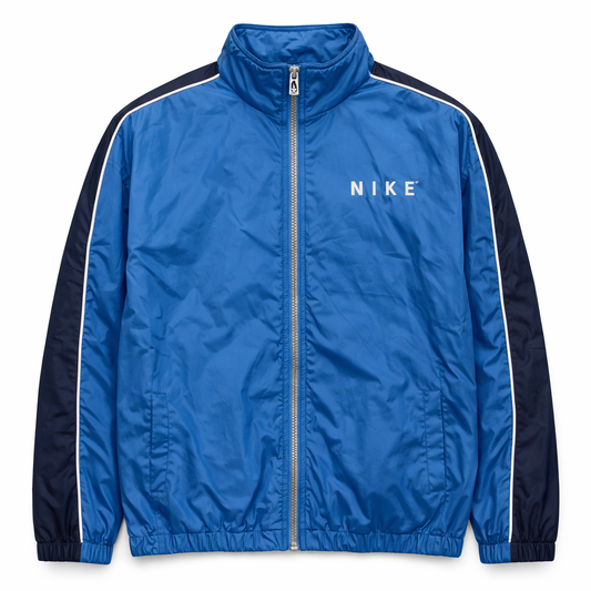 Nike Windbreaker Blue 1/4 Zip Vintage (M)