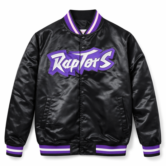 NBA Raptors Bomber Jacket Purple (L)