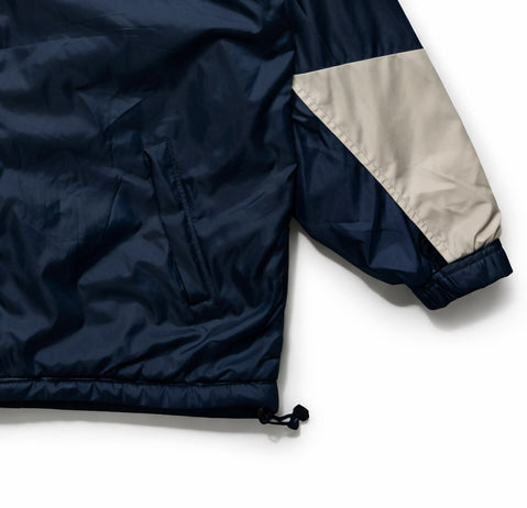 NFL New England Patriots Fleece Jacket Navy Vintage (L)