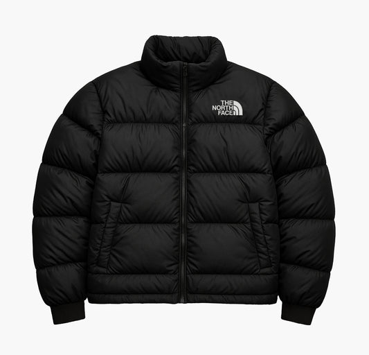 The North Face Vintage Puffer Jacket Black/White (XL)