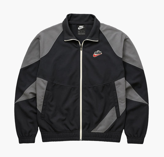 Nike Sweatshirt Jacket Two-Tone Zip-Up (S)