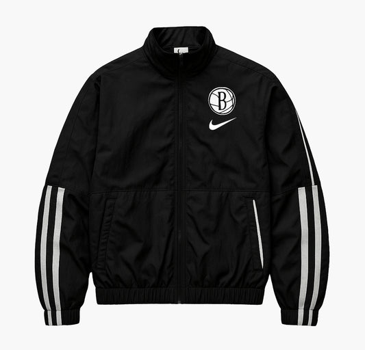 Nike Brooklyn Nets Track Jacket Embroidered Team Logo (S)