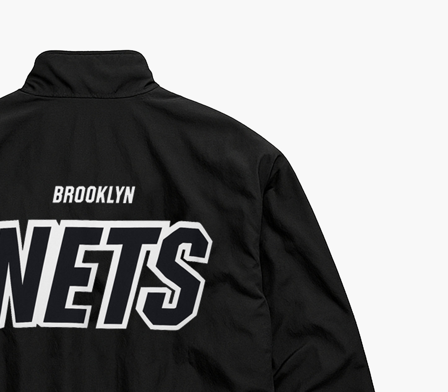Nike Brooklyn Nets Track Jacket Embroidered Team Logo (S)