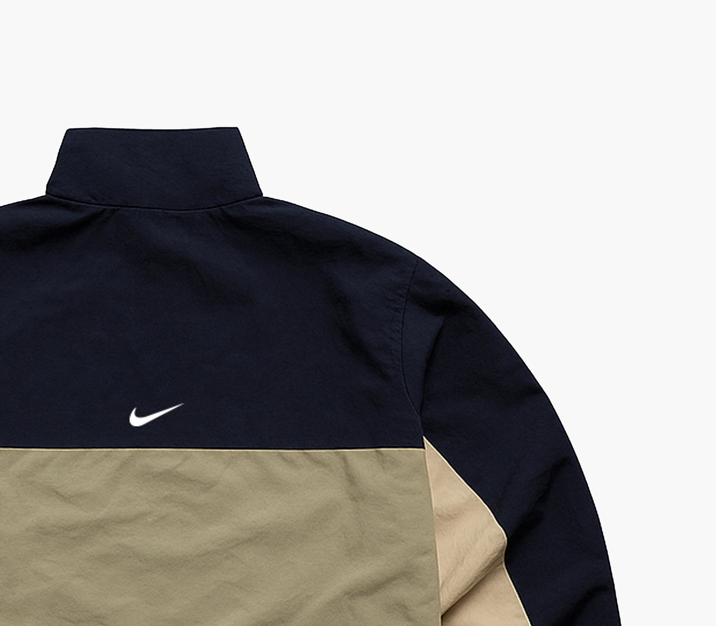 Nike Vintage Windbreaker 90s Two-Tone Zip-Up (M)