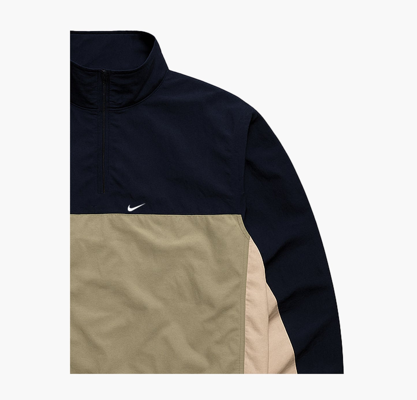 Nike Vintage Windbreaker 90s Two-Tone Zip-Up (M)