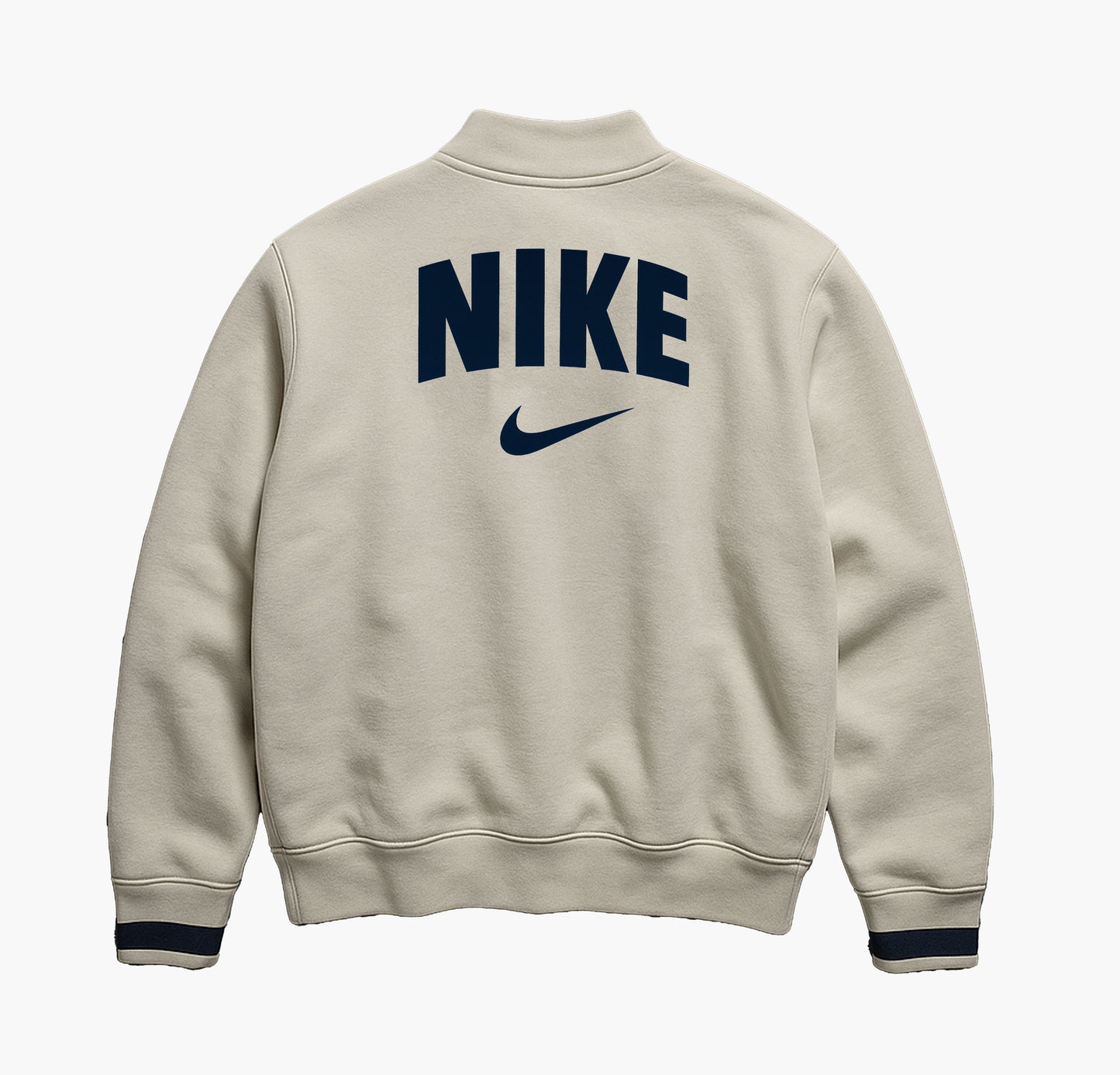 Nike College Jacket White Varsity Style (M)