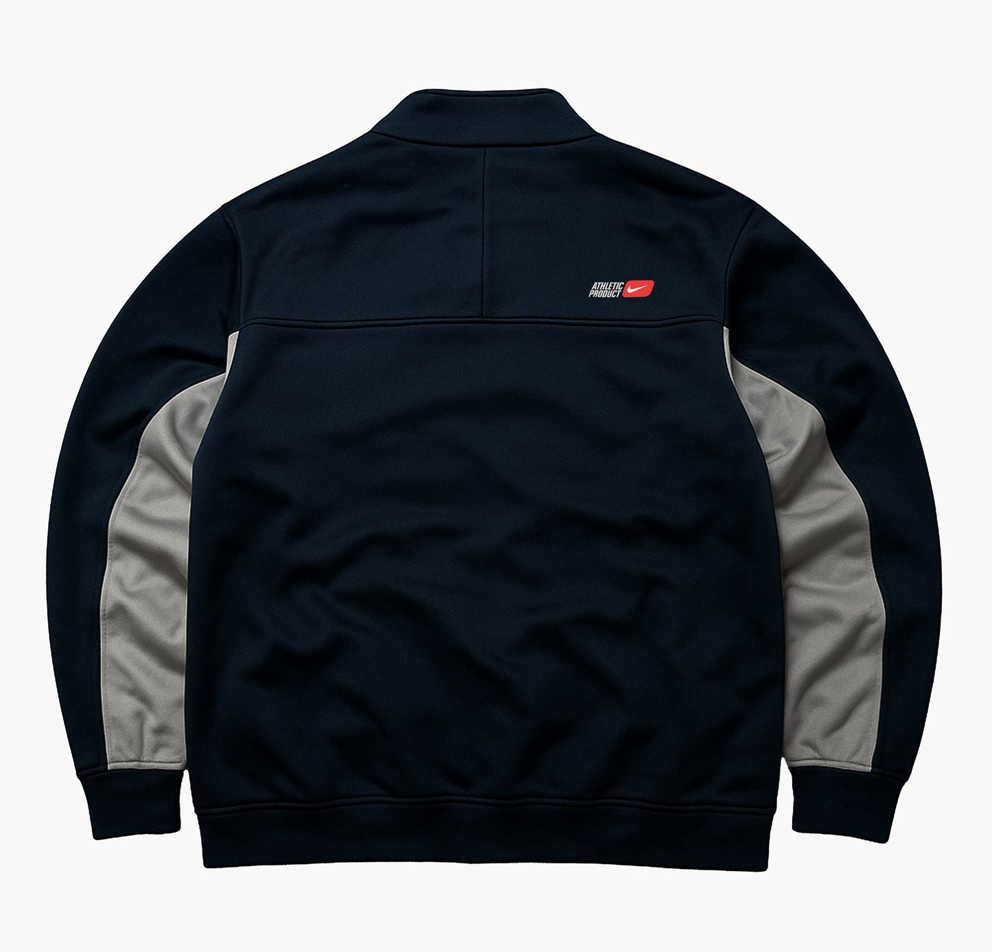 Nike Track Jacket Embroidered Two-Tone Vintage Zip-Up (M)