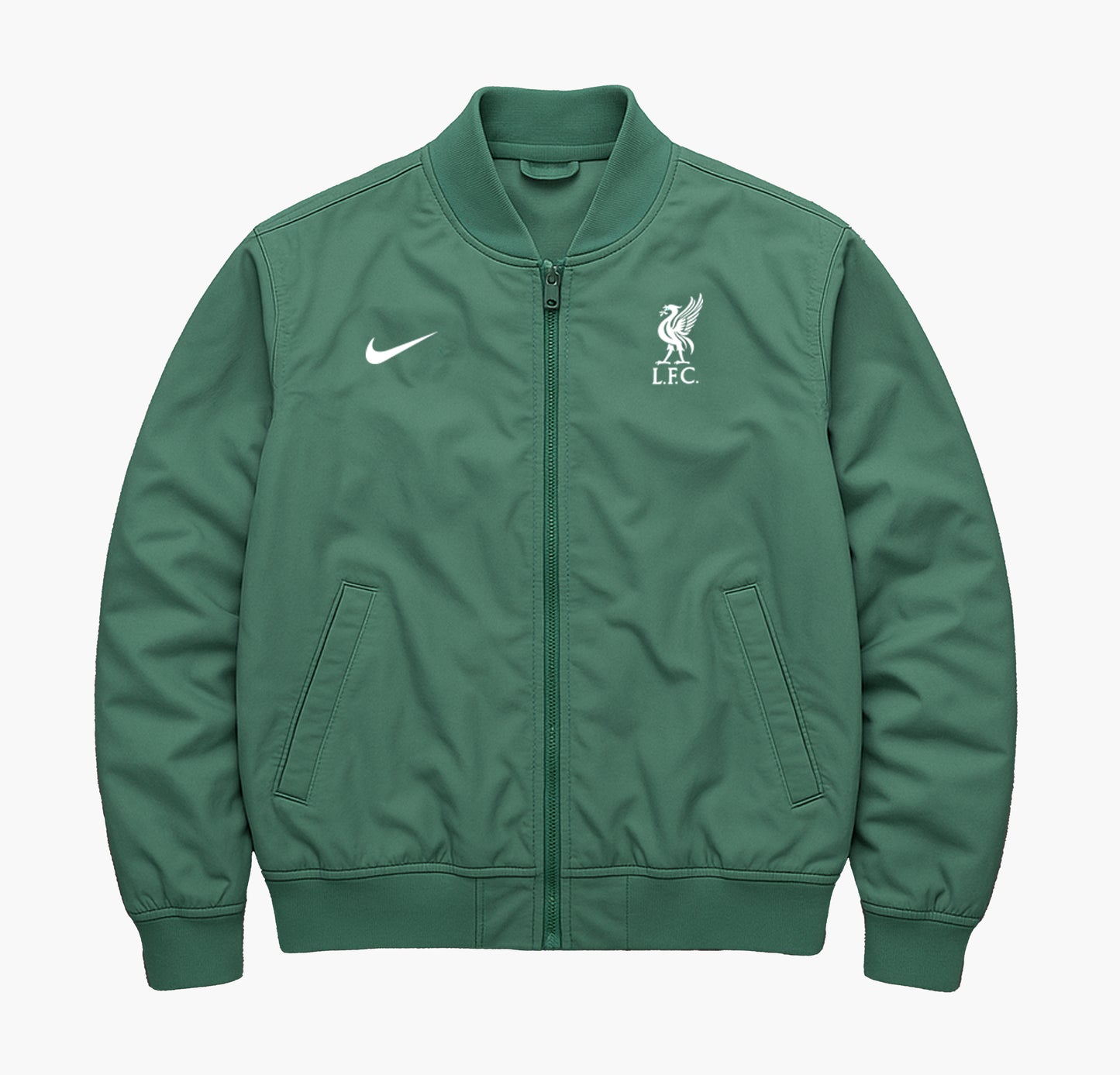 Nike Bomber Puffer Jacket Green / Turquoise (M)