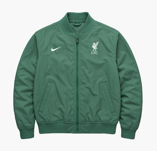 Nike Bomber Puffer Jacket Green / Turquoise (M)