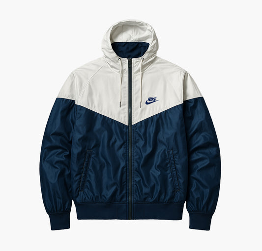 Nike Waterproof Windbreaker Two-Tone Lightweight Jacket (L)