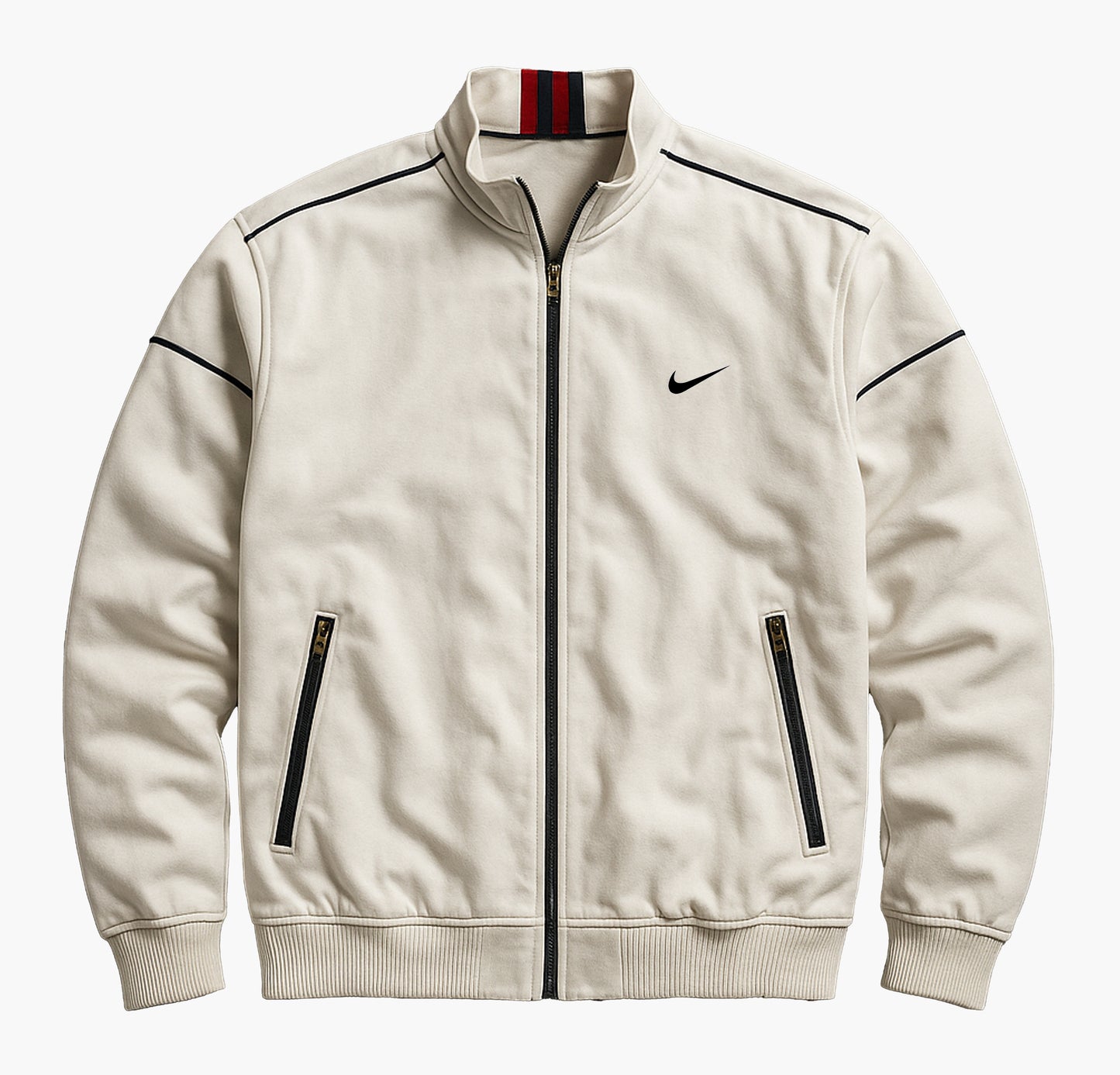 Nike Vintage Jacket Two-Tone Lightweight Zip-Up (L)