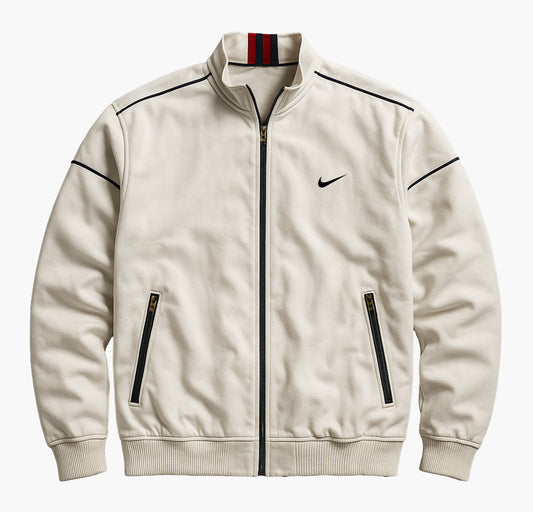 Nike Vintage Jacket Two-Tone Lightweight Zip-Up (L)