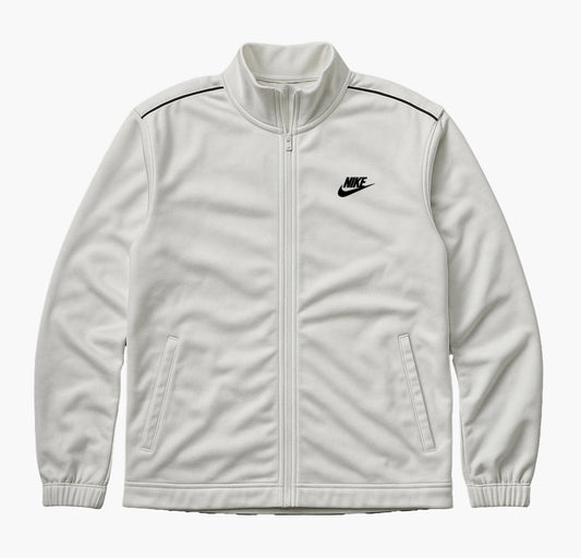Nike Training Jacket Classic White Zip-Up (L)