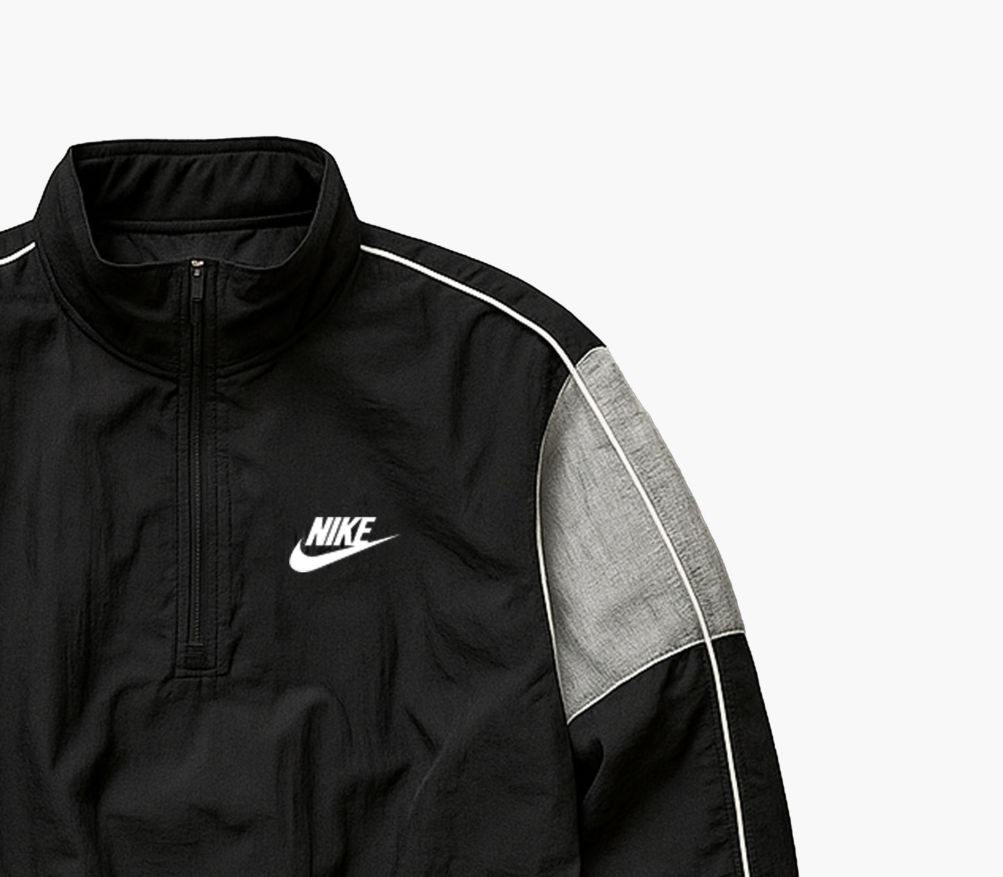 Nike Windbreaker Lightweight Two-Tone Zip Jacket (L)