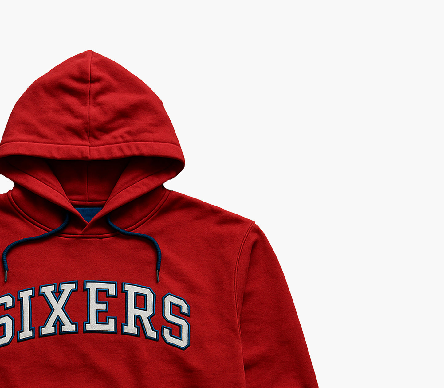 NBA Philadelphia 76ers Crewneck Red / Blue (S)