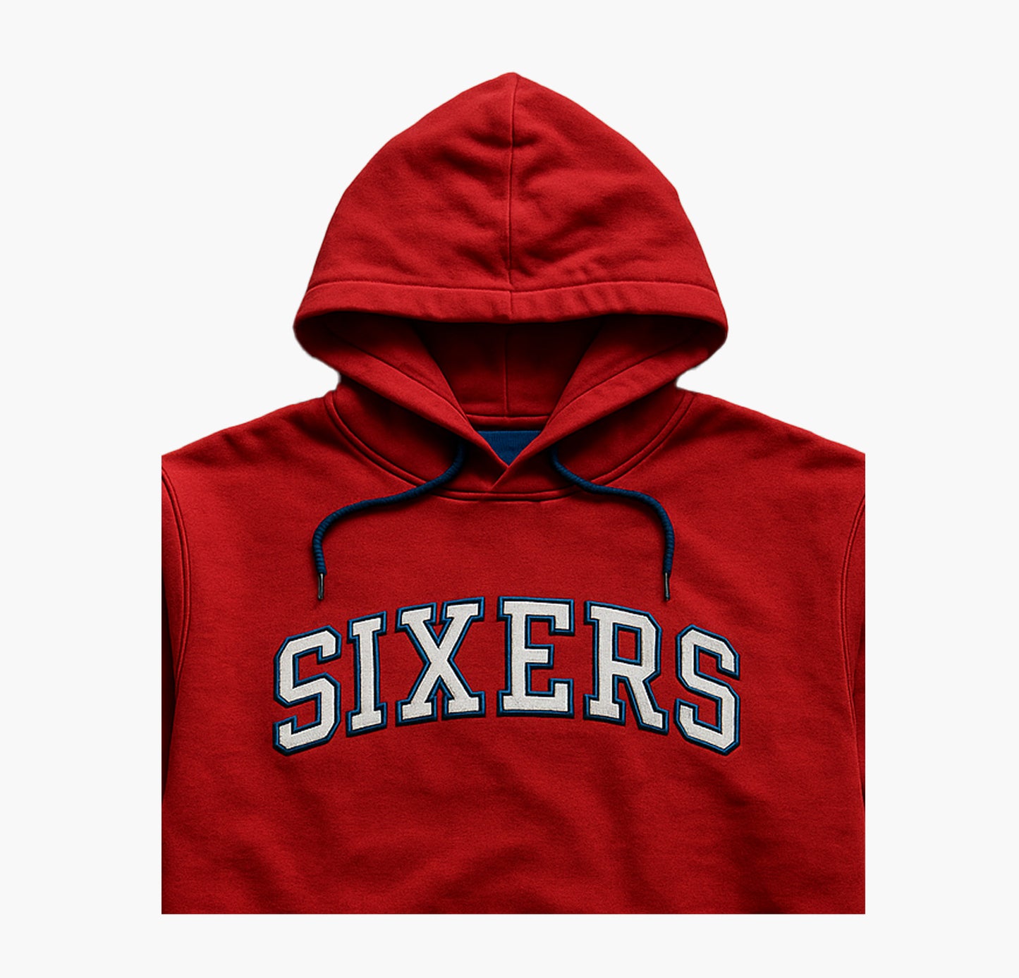 NBA Philadelphia 76ers Crewneck Red / Blue (S)
