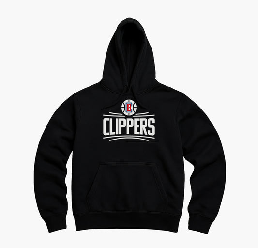 NBA LA Clippers Sweatshirt Black / Red (S)