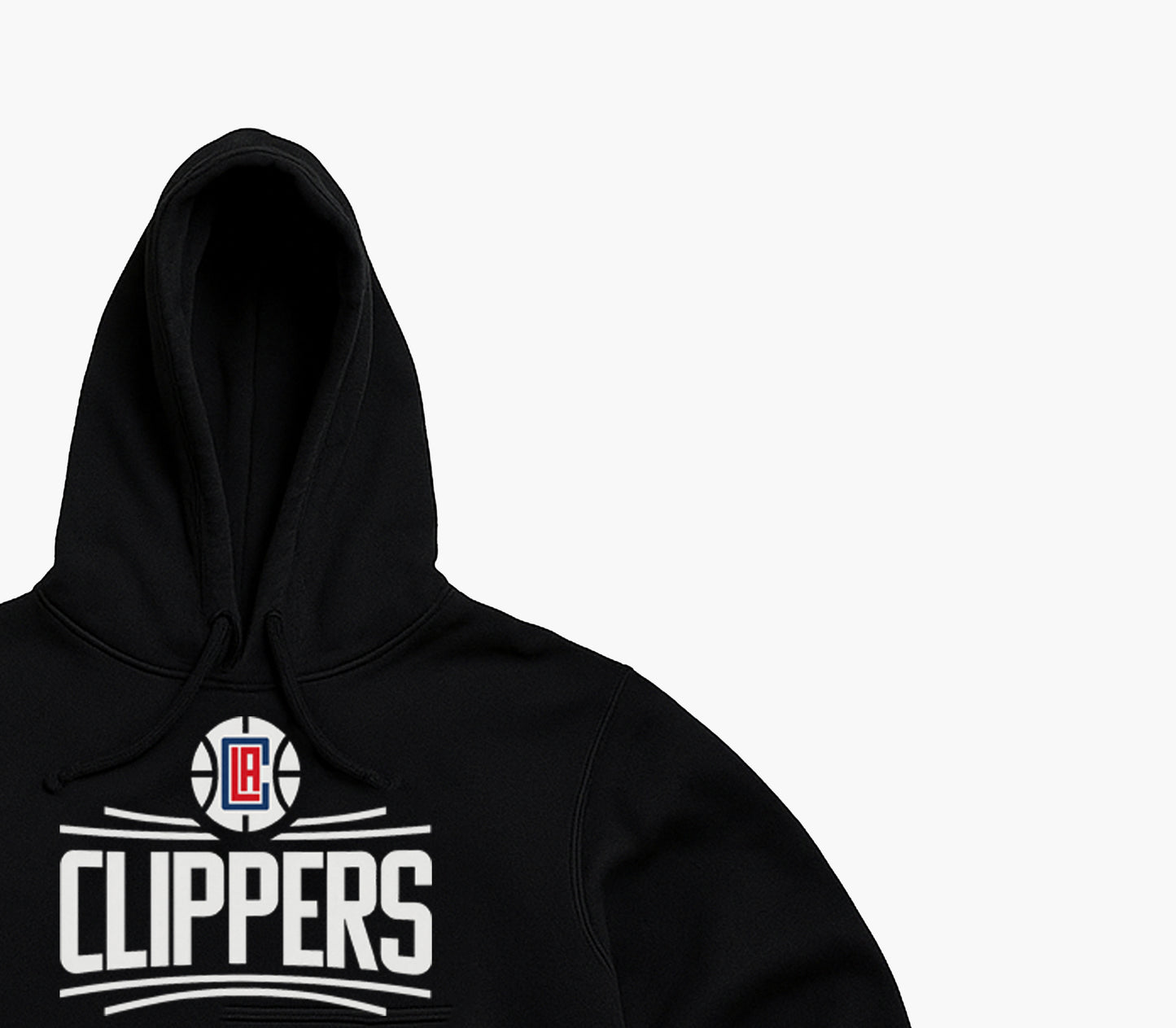 NBA LA Clippers Sweatshirt Black / Red (S)