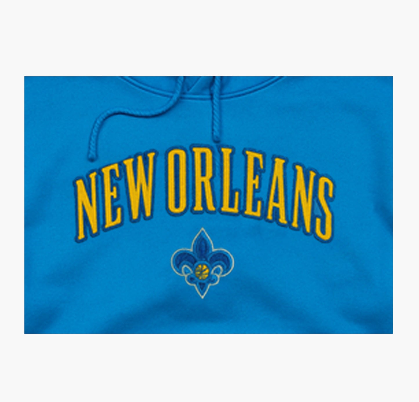 NBA New Orleans Hoodie Light Blue / Blue (M)