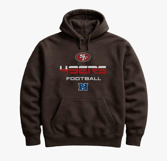 NFL San Francisco 49ers Hoodie Black / Grey (L)