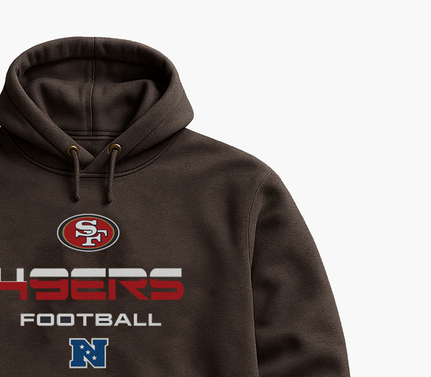 NFL San Francisco 49ers Hoodie Black / Grey (L)