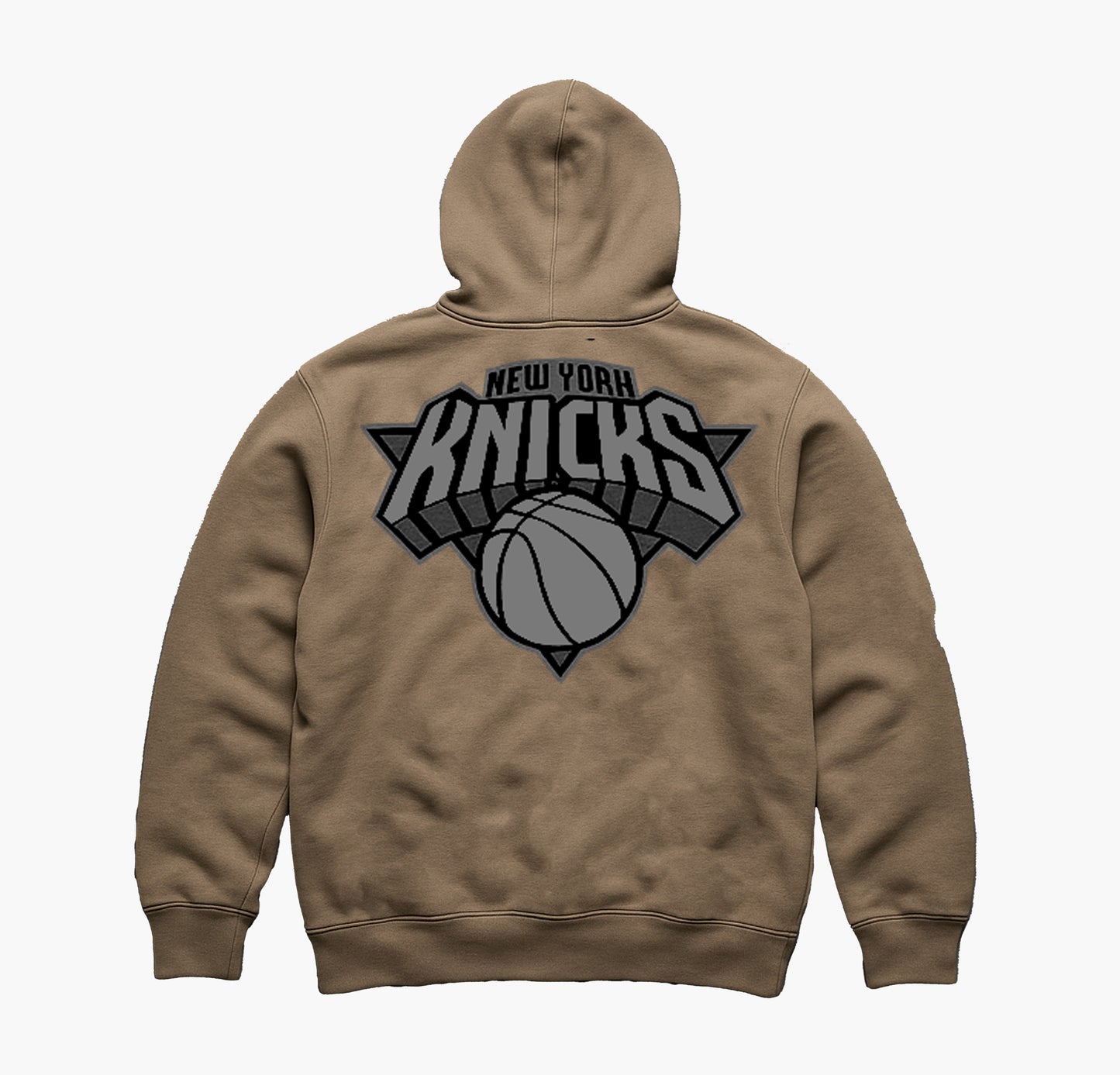 NBA New York Knicks Hoodie Brown / Black (L)