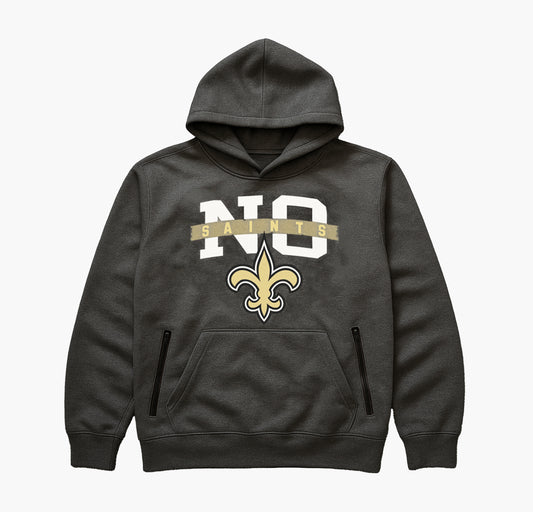 NFL New Orleans Saints Hoodie Grey (S)