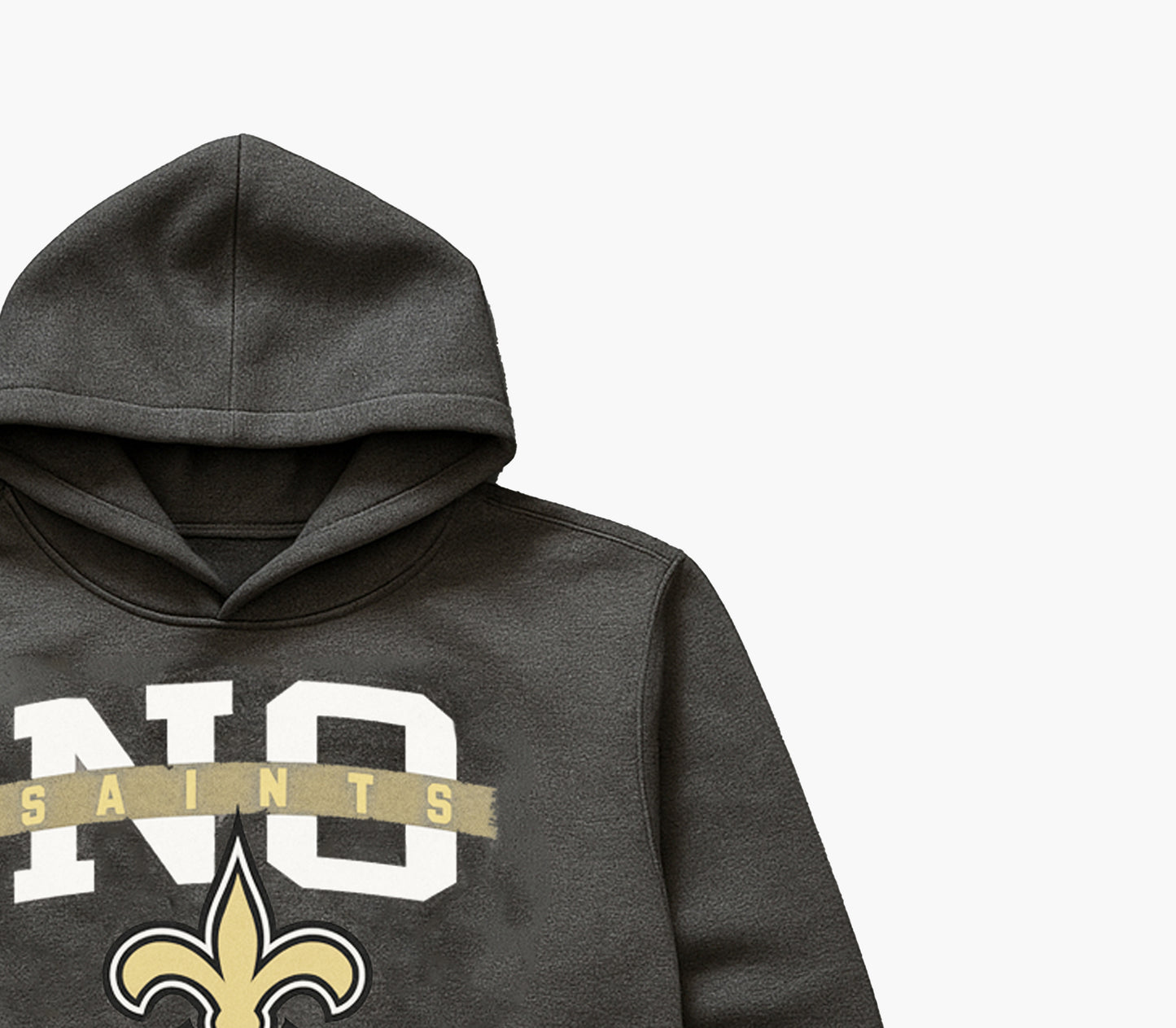 NFL New Orleans Saints Hoodie Grey (S)