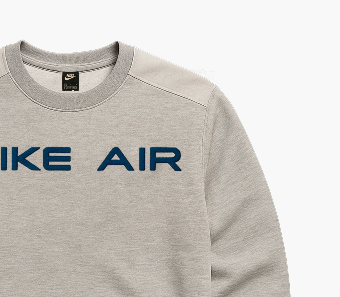 Nike Sweater Grey / Blue (L)