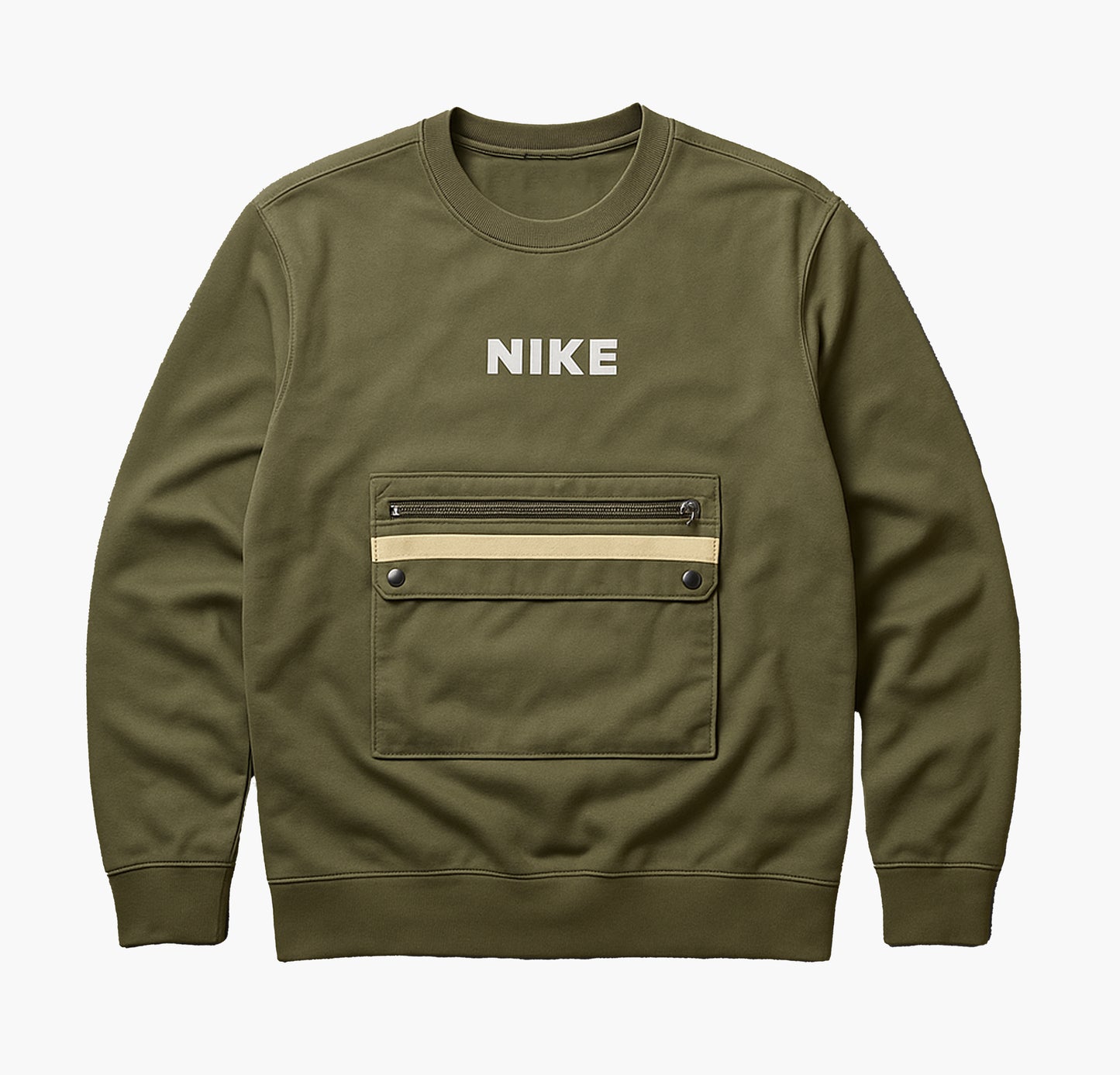 Nike Sweater Khaki (S)