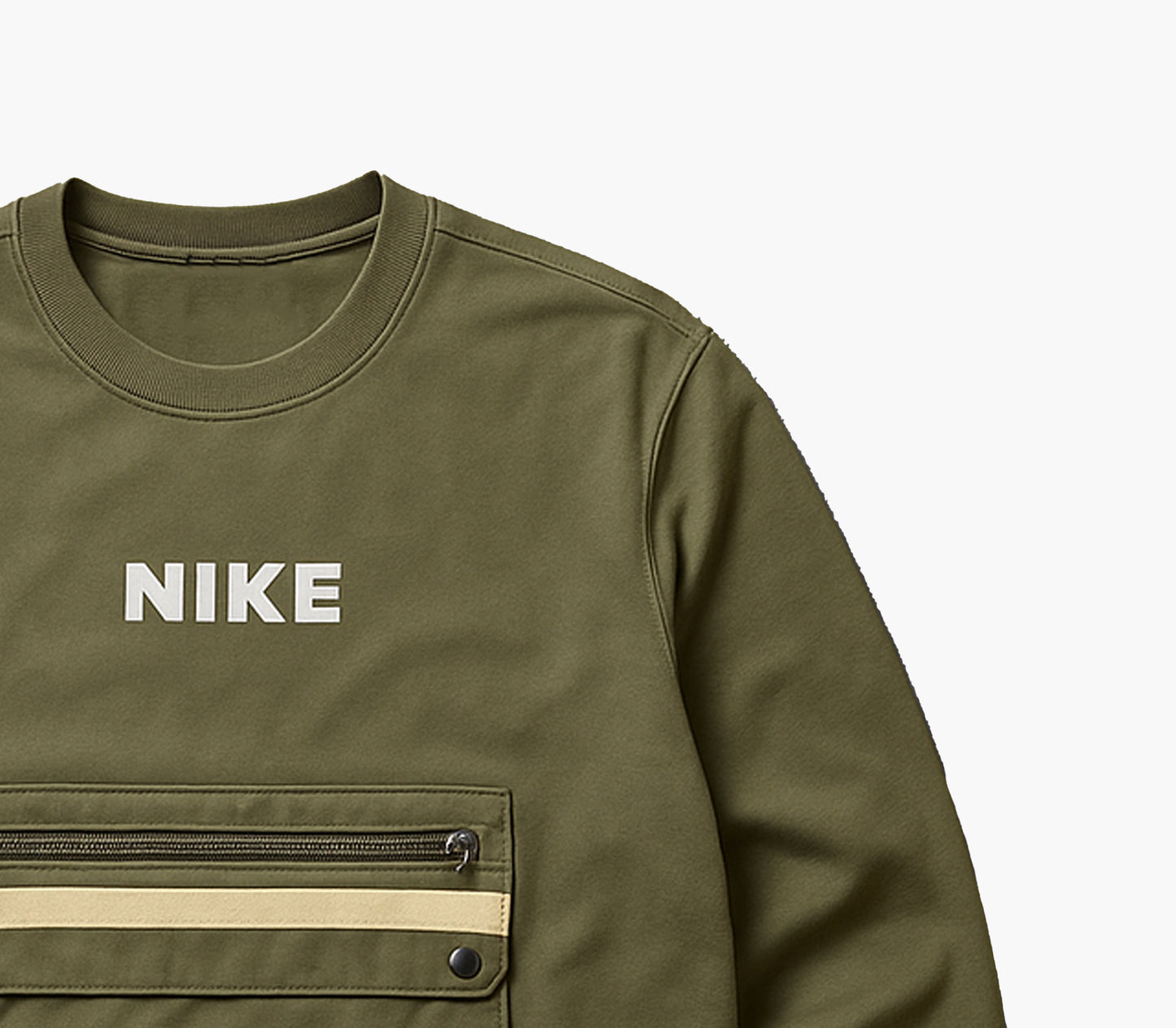 Nike Sweater Khaki (S)