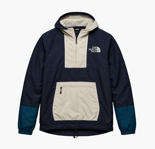 The North Face Windbreaker Jacket Navy White (S)