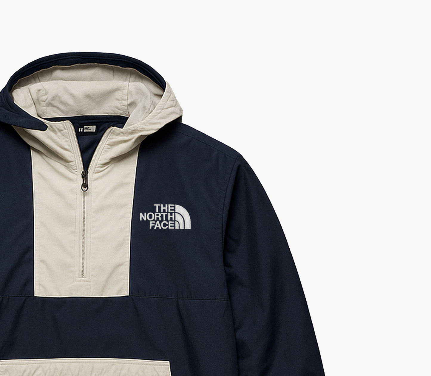 The North Face Windbreaker Jacket Navy White (S)