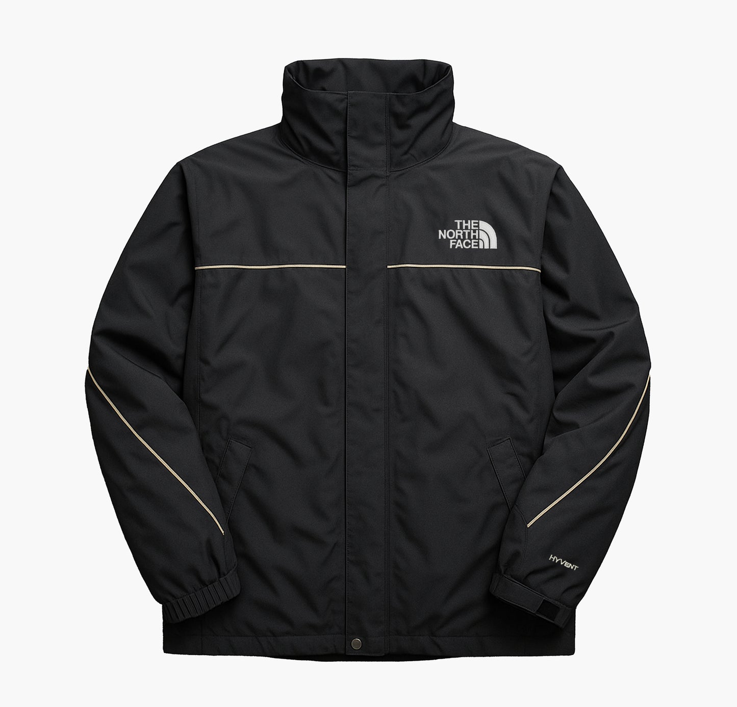 The North Face HyVent Windbreaker Jacket Black (S)