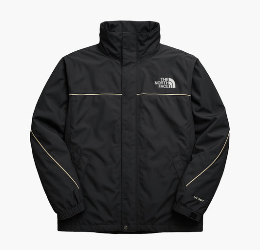 The North Face HyVent Windbreaker Jacket Black (S)