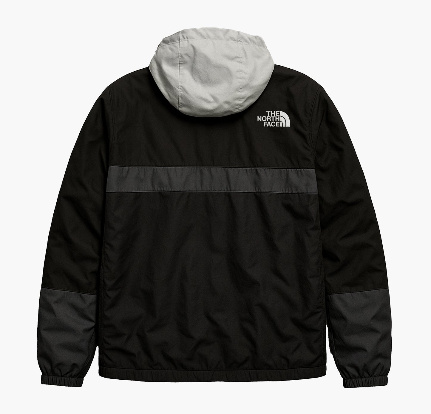 The North Face Windbreaker Summer Jacket Black Grey (S)