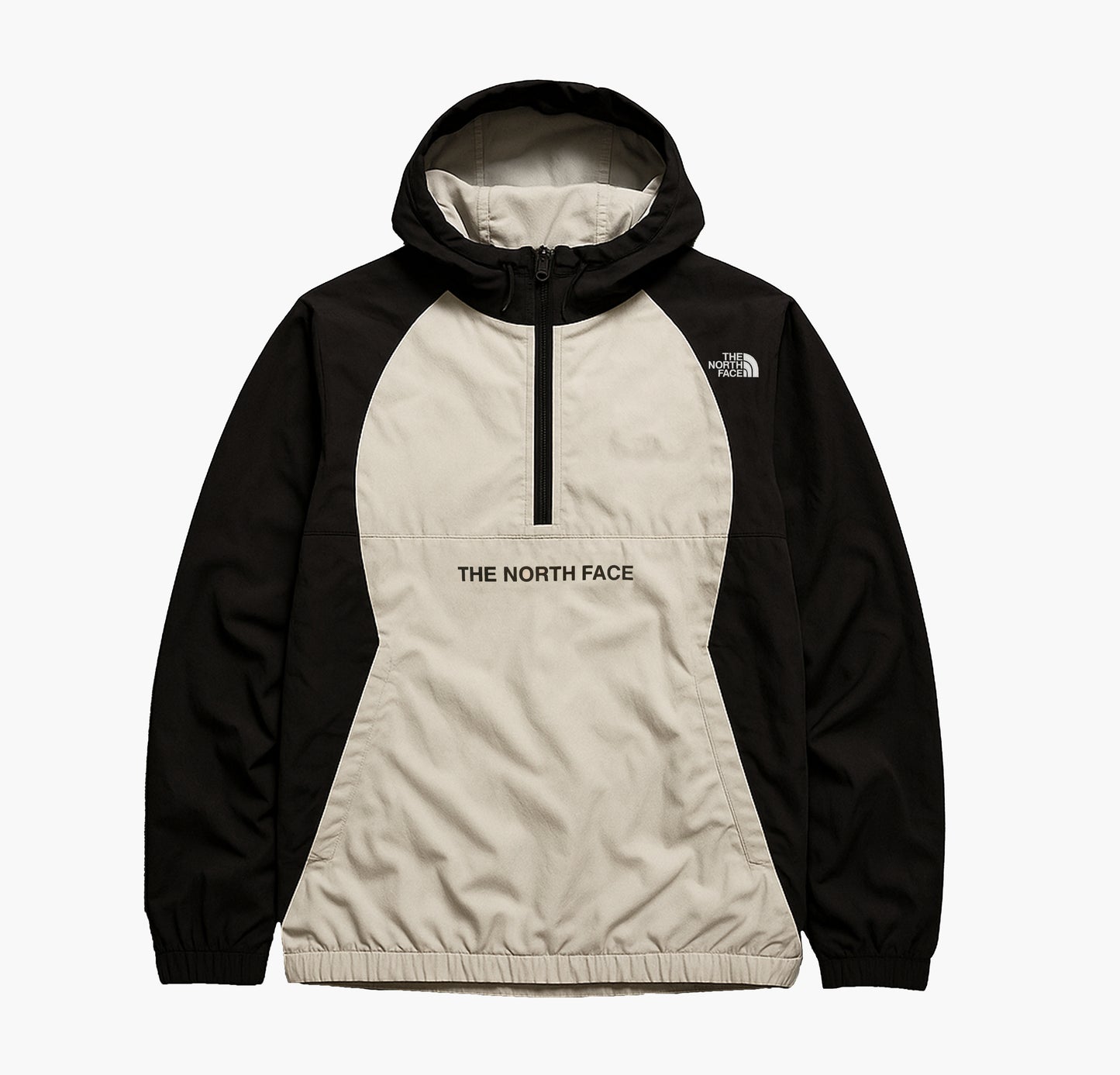 The North Face K-Way Windbreaker Grey Red (S)