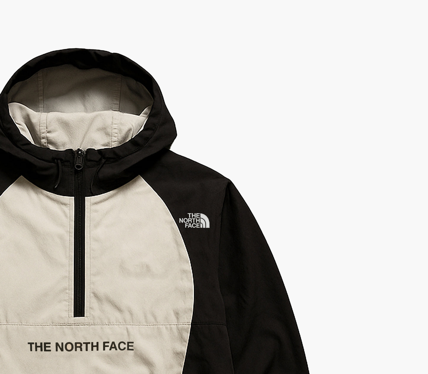 The North Face K-Way Windbreaker Grey Red (S)