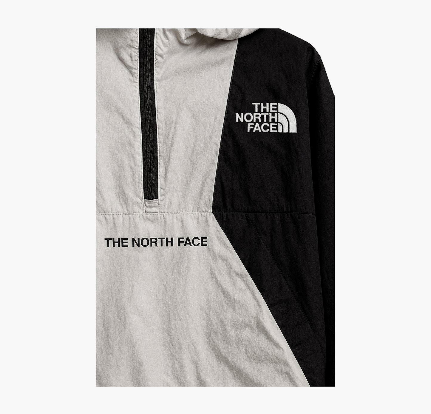 The North Face K-Way Windbreaker Grey Red (S)