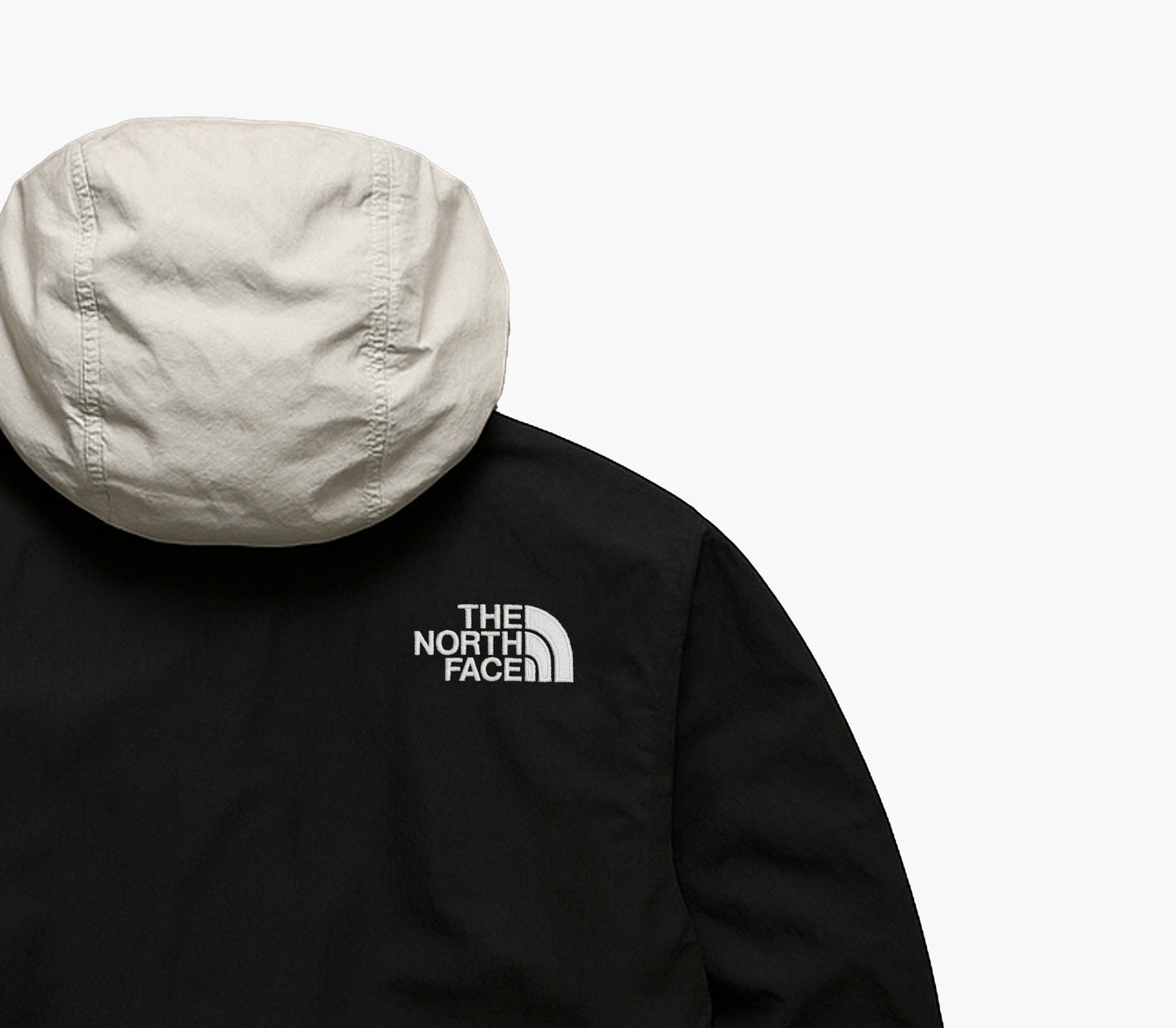 The North Face K-Way Windbreaker Grey Red (S)