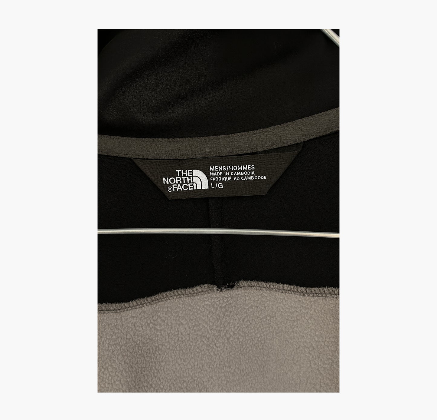 The North Face Jacket Grey Black (L)