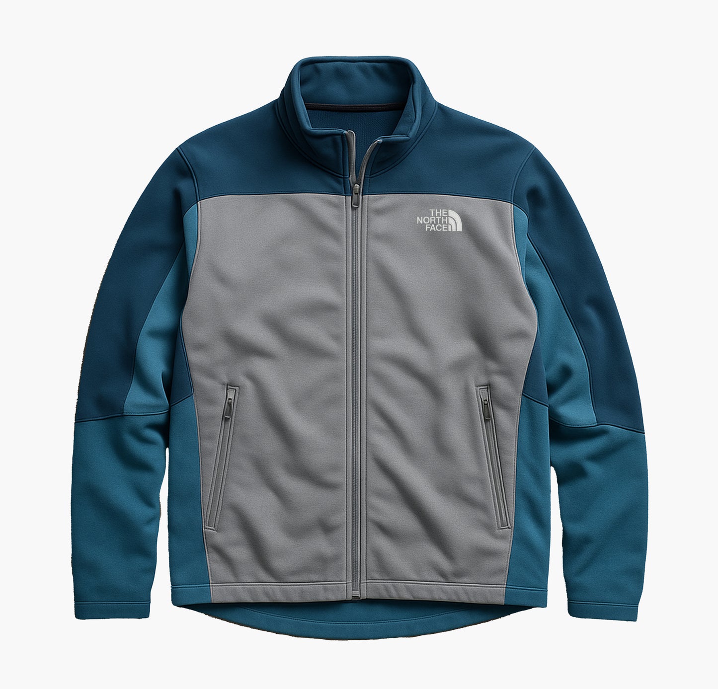 The North Face Vest Grey Blue (L)