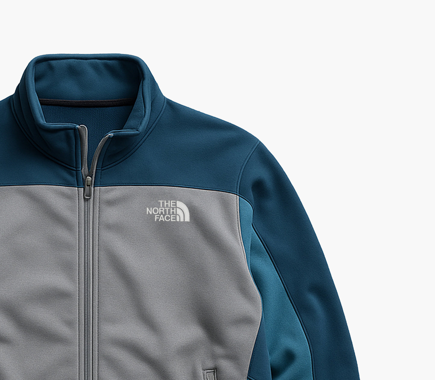 The North Face Vest Grey Blue (L)