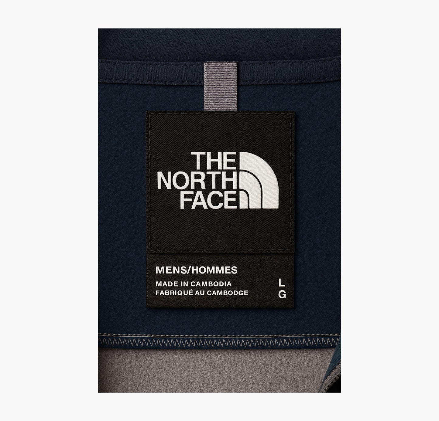 The North Face Vest Grey Blue (L)